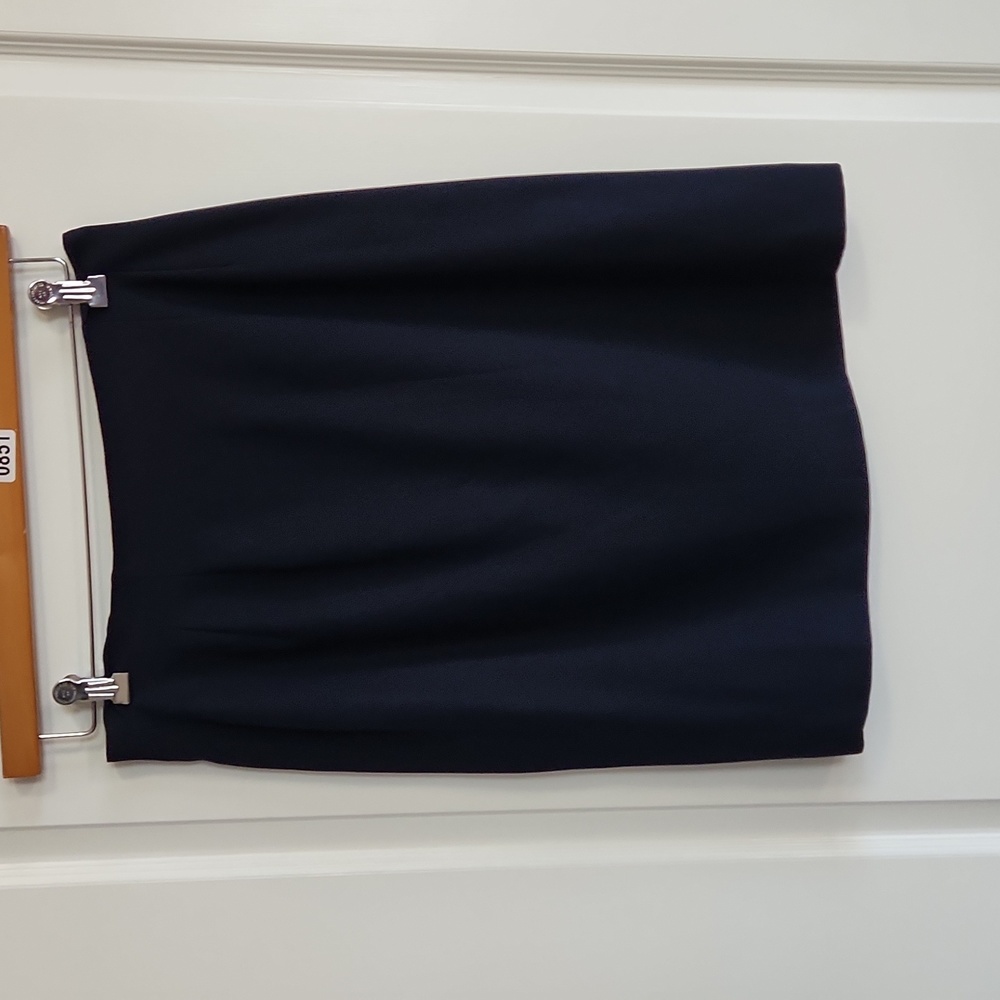 Gorgeous Navy Blue Fully Lined Classic Business Skirt, size 14